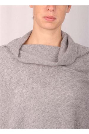 Cashmere poncho Art Tricot | 2016125GRIGIO